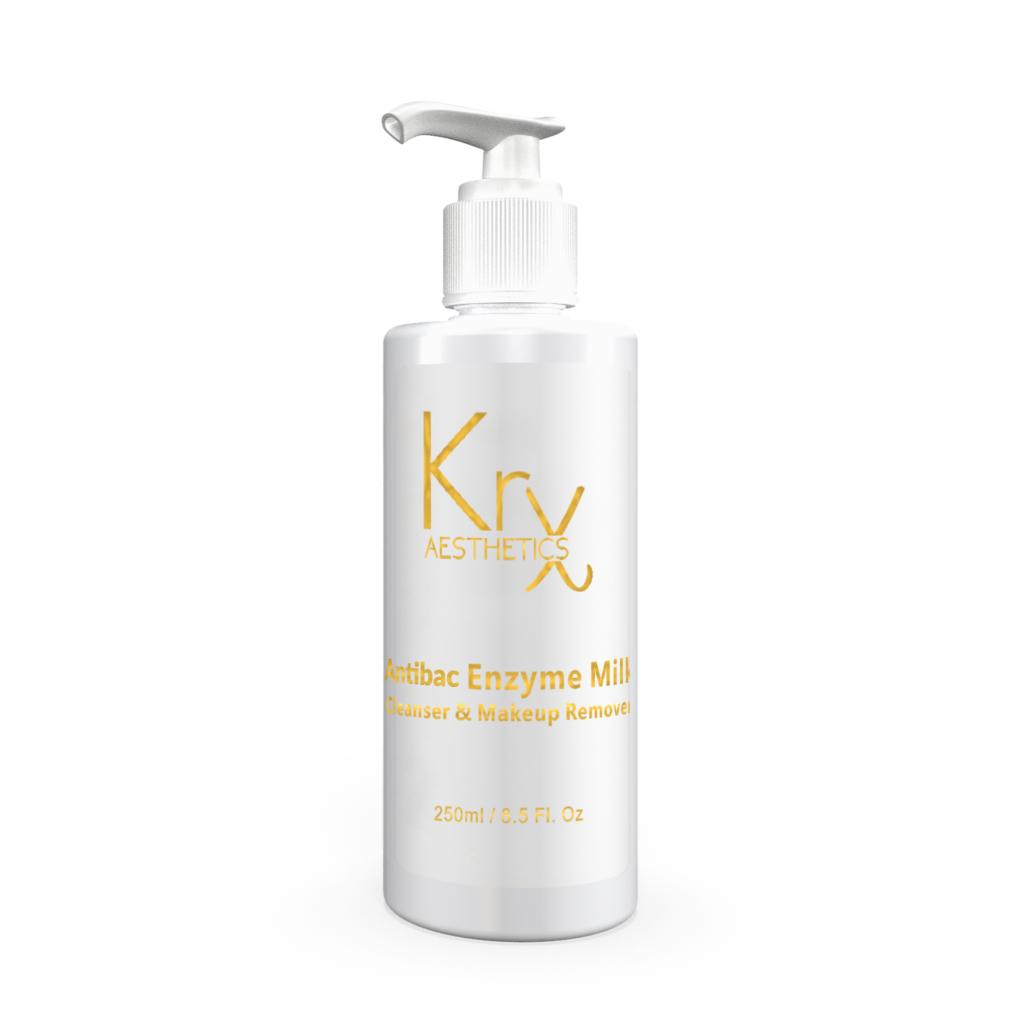 KRX Antibac Enzyme Milk Cleanser & Makeup Remover 250ml