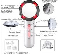 Skin Care Tools - 3-in-1 Ultrasone Slimming Machine - Met EMS functie - Anti Cellulitis Apparaat - Vetverbrander afvallen - Cellulite Massage Apparaat - Huidverjongingsapparaat - Cavitatie behandeling