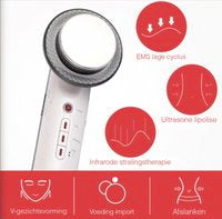 Skin Care Tools - 3-in-1 Ultrasone Slimming Machine - Met EMS functie - Anti Cellulitis Apparaat - Vetverbrander afvallen - Cellulite Massage Apparaat - Huidverjongingsapparaat - Cavitatie behandeling